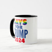 Wahlversprechen für Trump 2024 Tasse (Vorderseite Links)