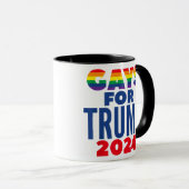 Wahlversprechen für Trump 2024 Tasse (VorderseiteRechts)