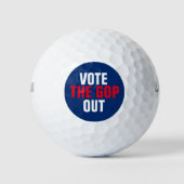 Wahlvorlage für das GOP Out 2020 Golfball (Vorderseite)