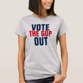 Wahlvorlage für das GOP Out 2020 T-Shirt (Vorderseite)