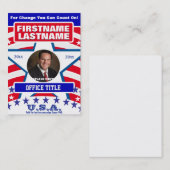 Wahlvorlage Visitenkarte (Vorne/Hinten)