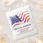 Wahlwerbung in Amerika Geschenktütchen (Ausgeschnitten)
