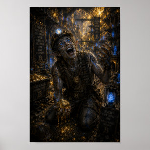Wahnsinn / Bergmann / Goldminen Poster