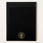 Wahnsinn-Biene und Blume-Planer Planer (Rückseite)