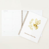 Wahnsinn-Biene und Blume-Planer Planer (Anzeige)