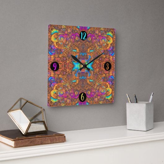 Wahnsinn - große Uhr (Büro)