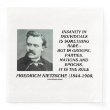 Wahnsinn im Individuum Etwas Seltenes Nietzsche