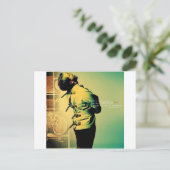 Wahnsinn in der Liebe Postkarte (Stehend Vorderseite)