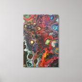 "Wahnsinn ist in der Luft" Leinwanddruck (Vorderseite)