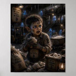 Wahnsinn / Lagerarbeiter / Salzbergmann Poster