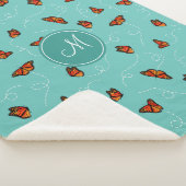 Wahnsinn-Muster der Monarchschmetterlinge Sherpadecke (3/4)