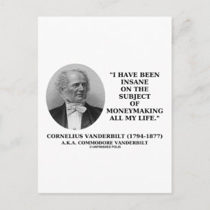 Wahnsinn, wenn es um das Moneymaking mein ganzes L Postkarte