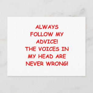 wahnsinnig postkarte