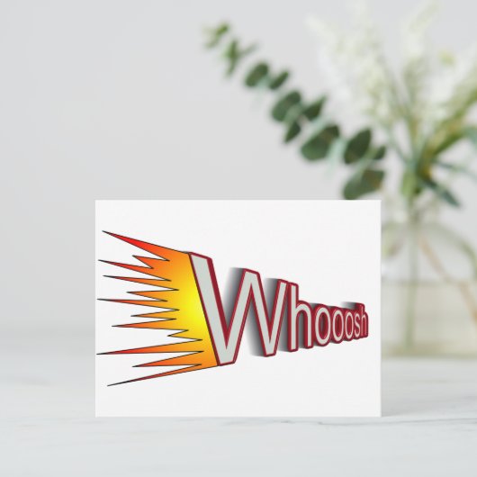 wahnsinnig postkarte (Stehend Vorderseite)