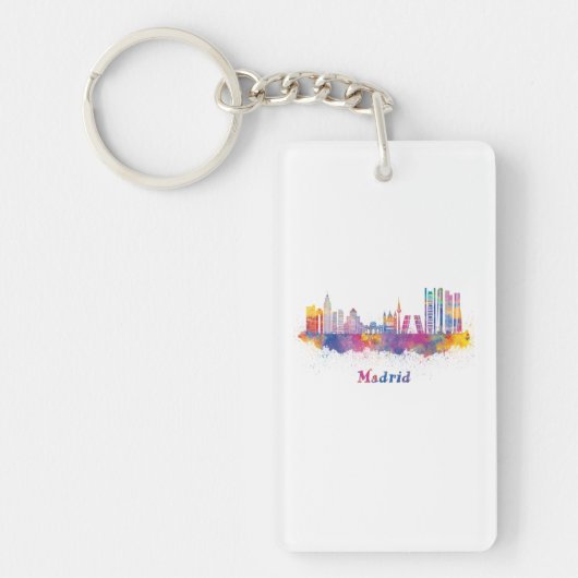 Wahnsinnig Schlüsselanhänger (Vorderseite)