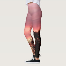 Wahnsinnig wunderschöne Leggings des Sonnenaufgang