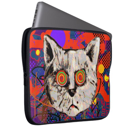 Wahnsinnige Laptopschutzhülle (Vorne Rechts)