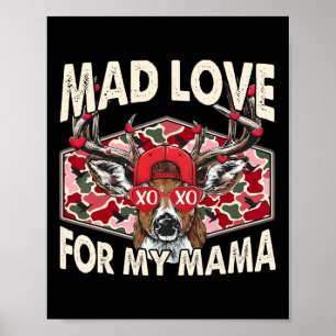 Wahnsinnige Liebe für mein Mama-Tarn-Hirsch Xoxo V Poster