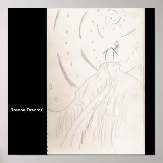 "Wahnsinnige Träume" Poster