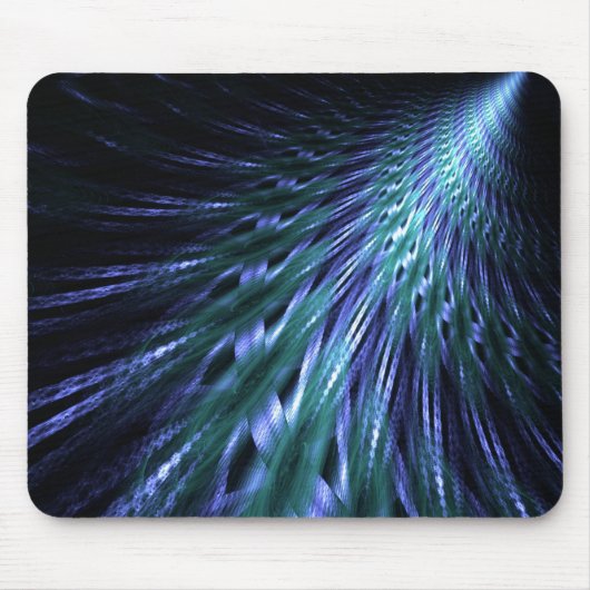 Wahnsinnige Turbulenz Mousepad (Vorne)