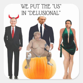 Wahnsinnige Umschlag Aufkleber