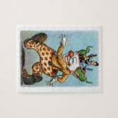 Wahnsinniges Clown-Roboter-Puzzlespiel Puzzle (Horizontal)