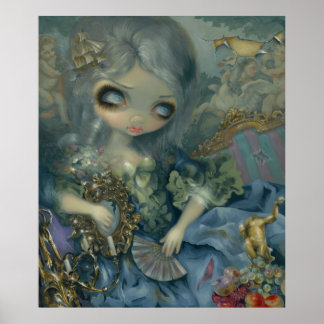 Wahnvorstellungen von Grandeur ART PRINT Rokoko Go Poster