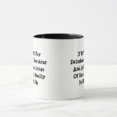 Wahnvorstellungen von Grandeur verwarpste Realität Tasse (Zentrum)