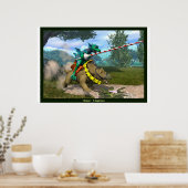 Wahoo! A Knight Mare Poster (Küche)