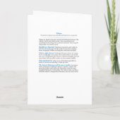 Wahoo Abschluss Card Karte (Rückseite)