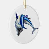 Wahoo Christmas Keramik Ornament (Rechts)