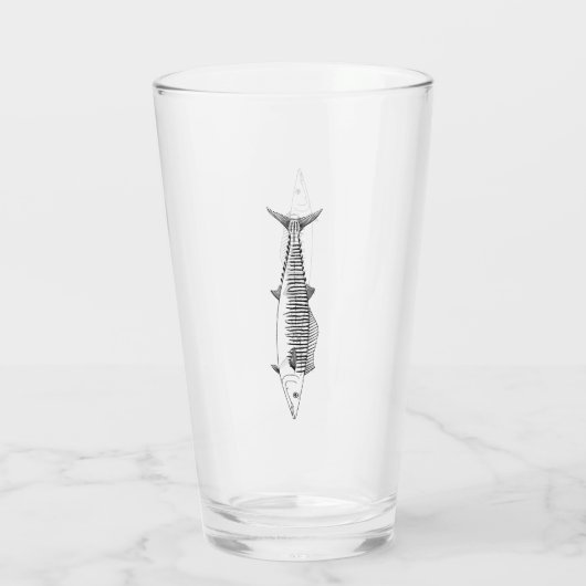 Wahoo - Hochseefischerei Glas (Rückseite)