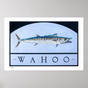 Wahoo Posters, Prints und Frames Poster