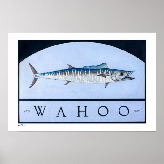 Wahoo Posters, Prints und Frames Poster (Vorne)