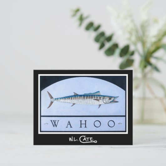 Wahoo Postkarten (Stehend Vorderseite)