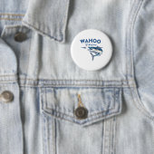 Wahoo Slayer Salzwasser-Angeln Wahoo  Button (Beispiel)