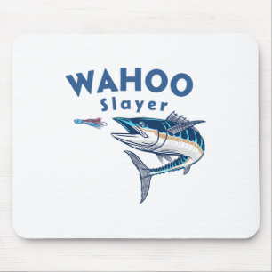 Wahoo Slayer Salzwasser-Angeln Wahoo Mousepad