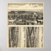 Wahoo Valley Farm, Nebraska Poster (Vorne)