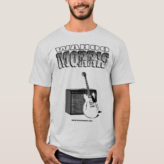 WahooMorris_Guitar&Amp Entwurf T-Shirt (Vorderseite)