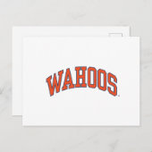 WAHOOS POSTKARTE (Vorne/Hinten)