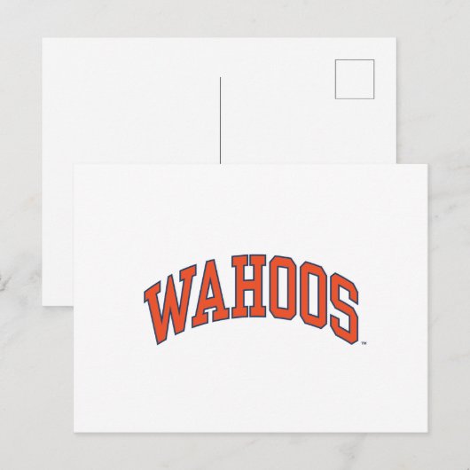 WAHOOS POSTKARTE (Vorne/Hinten)