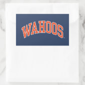 WAHOOS RECHTECKIGER AUFKLEBER (Tasche)