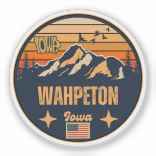 Wahpeton, Iowa Aufkleber