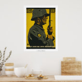 Wahr Dich - Deutsches Poster des Ersten Weltkriegs (Küche)