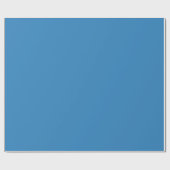 Wahre Blaue Brautparty Geschenkpapier (Flach)