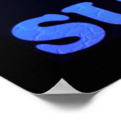 Wahre Demut verdankt Gott für jeden Erfolg. Poster (Ecke)