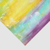 Wahre Farbabstrakte Kunst Seidenpapier (Ausschnitt)