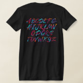 Wahre Farbe T-Shirt (AblageHinten)