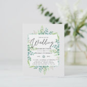 Wahre Farben GREENERY Moderne Hochzeit zum Budget (Stehend Vorderseite)