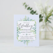 Wahre Farben GREENERY Moderne Hochzeit zum Budget (Stehend Vorderseite)